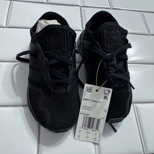 Adidas Kids Black Swift Run Sneakers